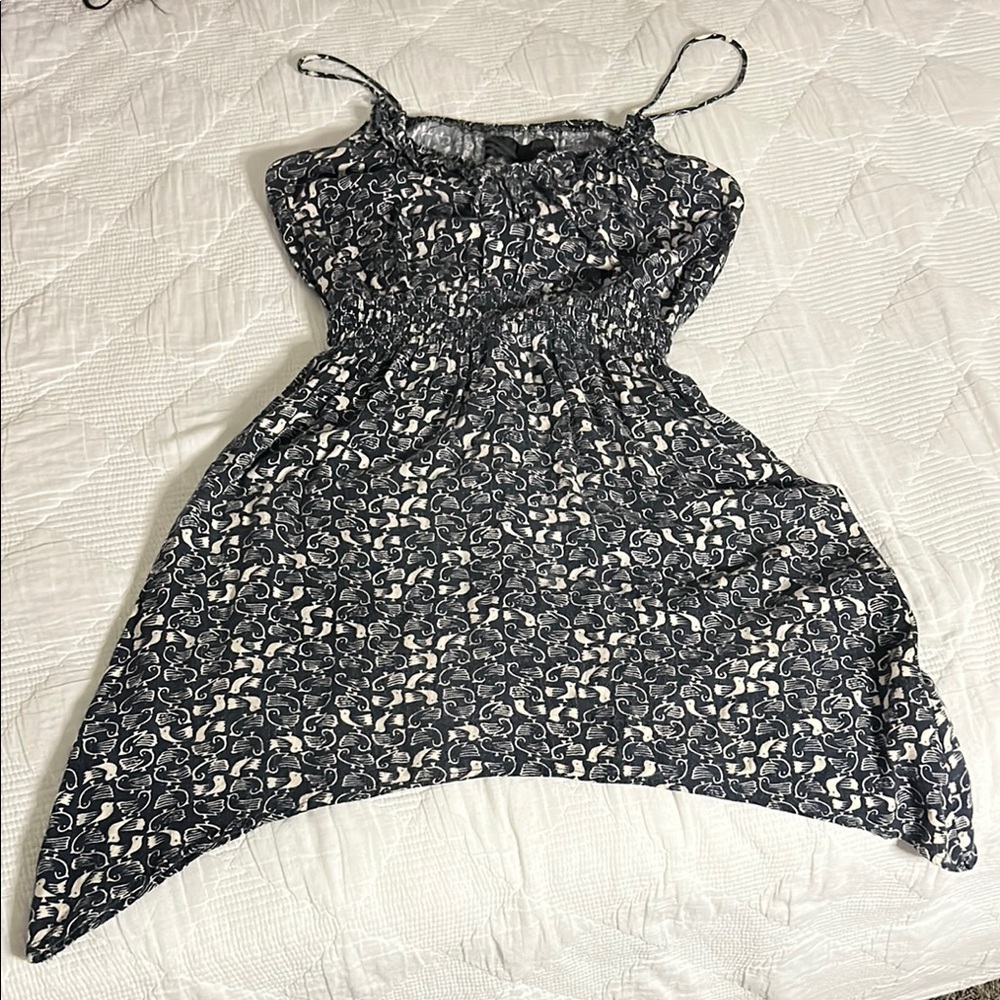 Vans Black Casual Asymmetrical Sundress ZIZE M